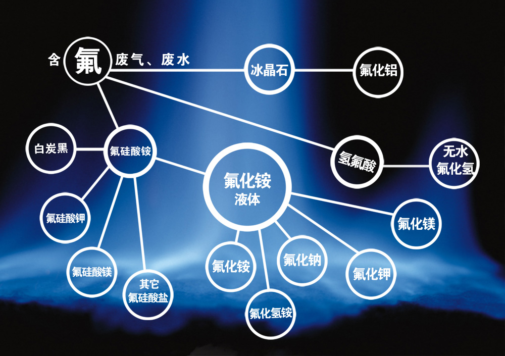 的人才团队,纵深发展,横向整合,不断发展成为世界一流的磷氟环保企业